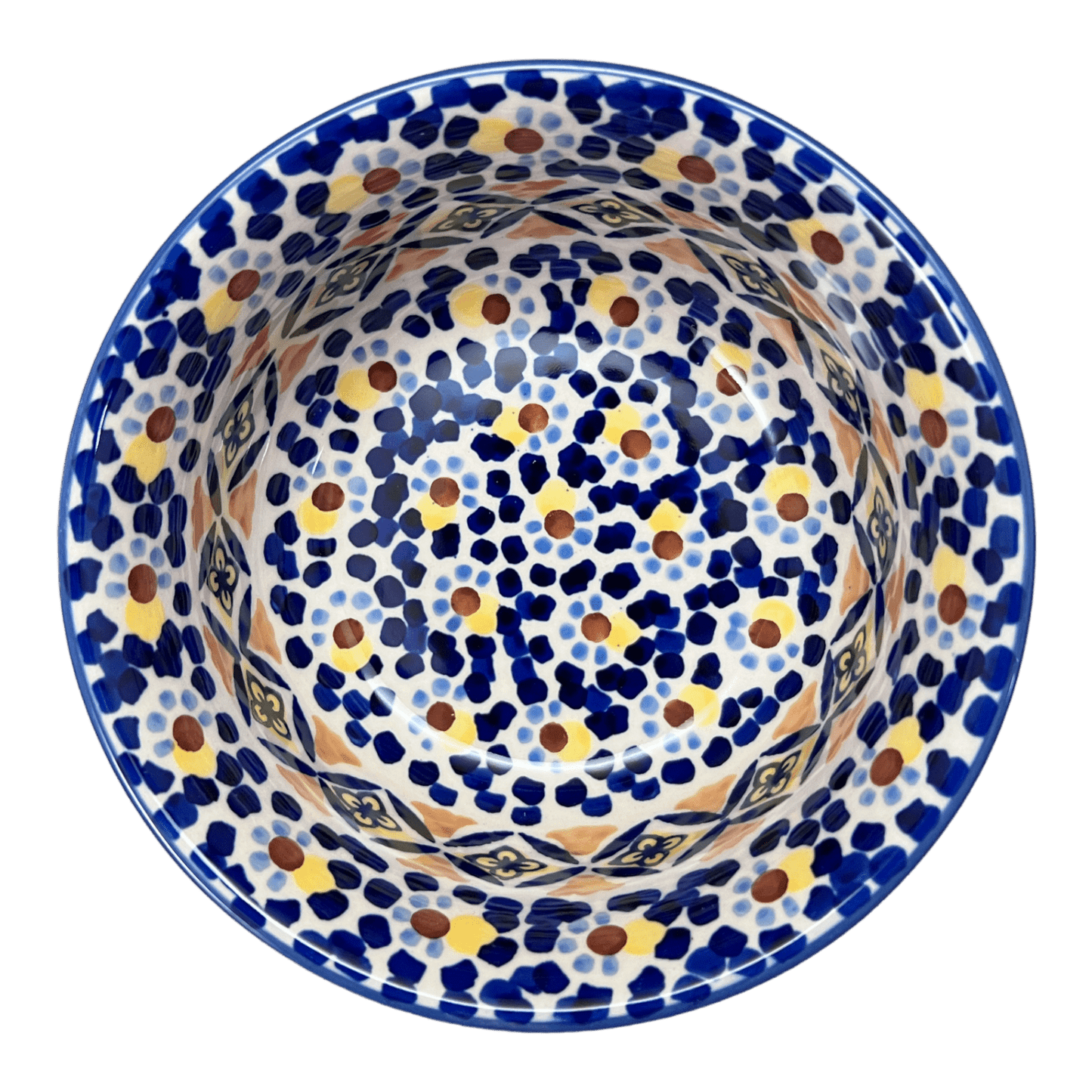 Bowl, Round, 5.5" in "Kaleidoscope" by Manufaktura