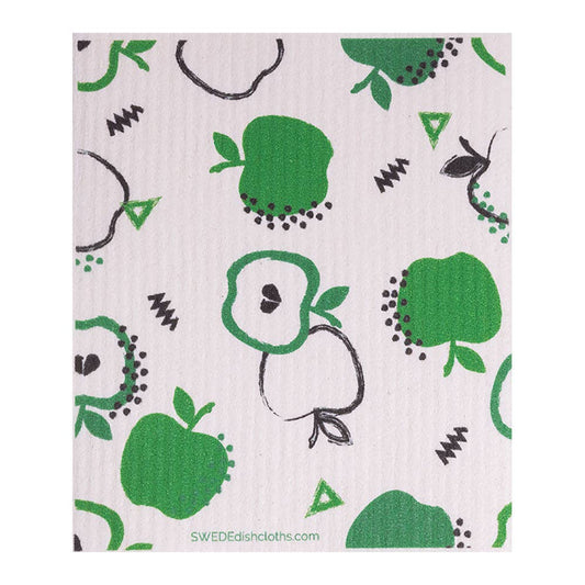 Swedish Dishcloth Green Apples